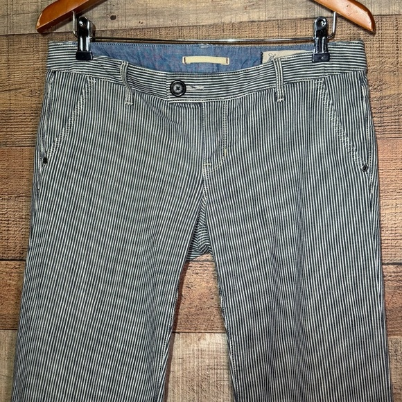 Vintage Y2K Gap Limited Edition Striped Flared Pants Low Rise sz 6 EUC - Picture 3 of 9